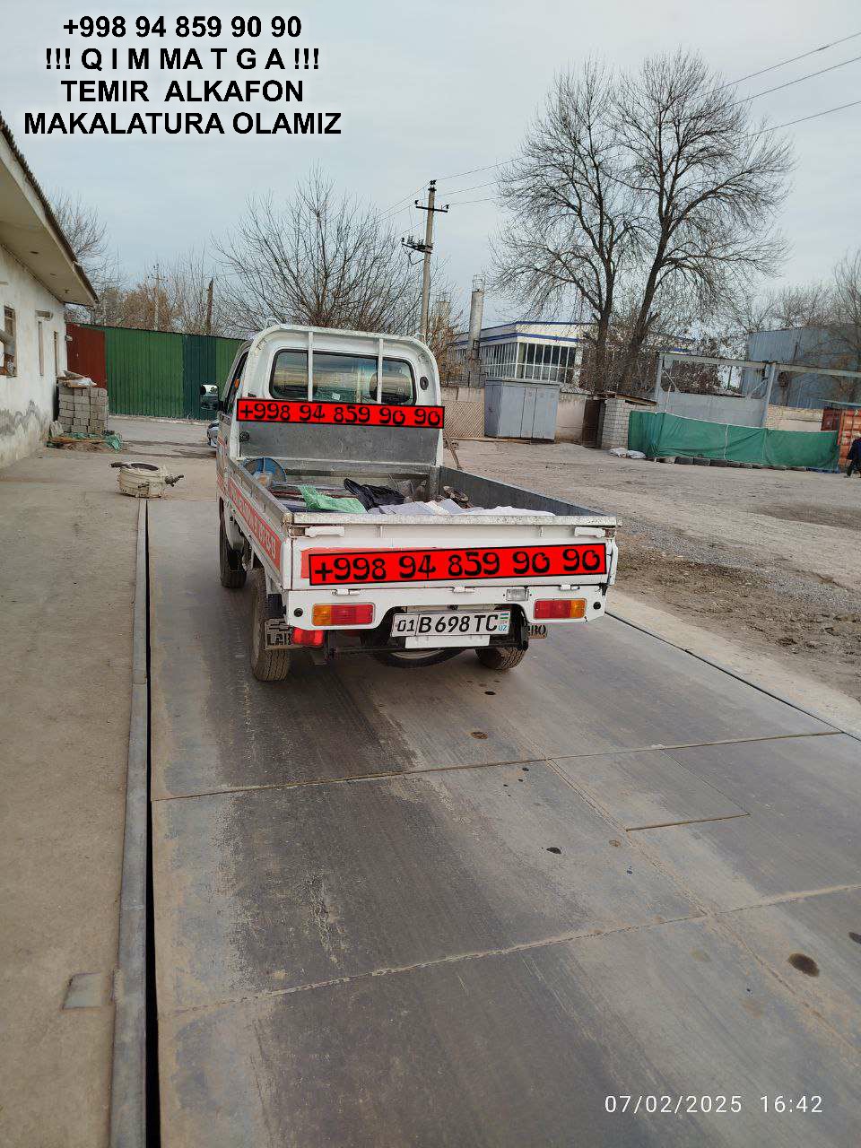 Metallolom qabul qilish Chirchiq