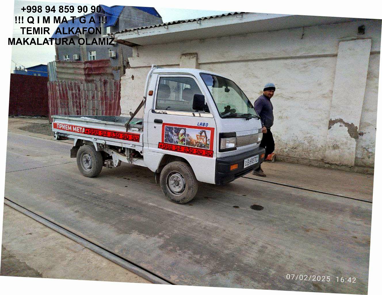 Metallolom qabul qilish Chirchiq